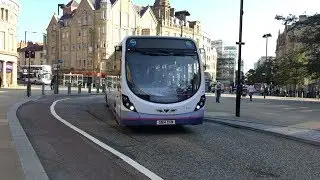 First Sheffield 63119 turning onto Pinstone Street working a Meadowhall to City Centre