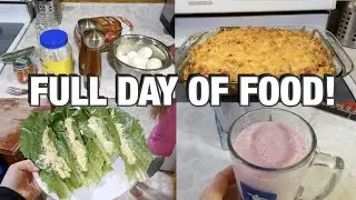 FULL DAY OF FOOD! | LARGE FAMILY MEAL IDEAS