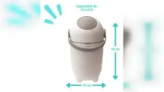 Review: Lixeira M&aacute;gica Antiodor Para Fralda 10 Litros Clingo