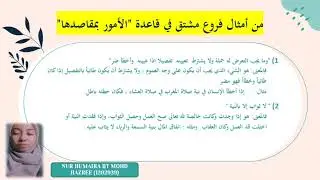 TLD 4 GP 3 الأمور بمقاصدها