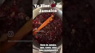 Te desinflamatorio chupapanza flor de jamaica, canela y clavo dulce