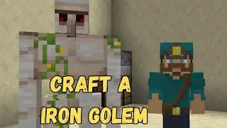 How to Craft a IRON GOLEM in Minecraft