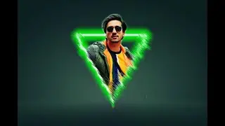 NEON TRIANGLE EDITING | PICSART | GLOWING TRIANGLE | PICSART EDITING | MARVELOUS CREATIONS