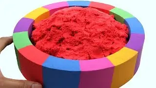 Learn Colors Shape It Sand Box Circle Mad Mattr Colours Videos For Kids