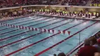 2015 NCAC Swimming Championships, M 100 Freestyle, Austin Caldwlell