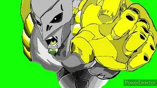 ZA WARUDO OVA HEAVEN animated green screen