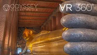 Wat Pho Bangkok Virtual Tour VR 360&deg; Travel Experience Bangkok บางกอก ประเทศไทย Buddha Phra Po