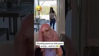 Wife Goes Mad At Cheating Prank #hilariousshorts #pranksterantics #viralpranks #viralshort #pranks