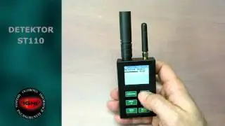 DETEKTOR ST110 - WYKRYWACZ PODSŁUCH&Oacute;W, ANALIZATOR SYGNAŁ&Oacute;W