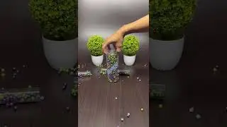 🌊 Hypnotic Reverse Beads ASMR | Visual Stress Reset ✨🌼 #oddlysatisfying #asmrshorts #stressrelief