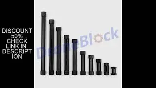 8PCS M3 Aluminum Standoff Hex Spacer column Black Round Section Lightweight Knurled DIY FPV Quadcopt