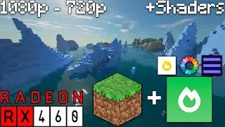 Minecraft 1.21.4 con Sodium en AMD Radeon RX 460 2GB