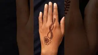 simple beautiful mehandi 🌿 designs #mehndi #hennadesign #mehndidesign #simple #shorts #latestmehndi