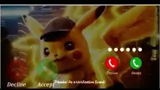 Pikachu Message Ringtone || Pikachu Notification Ringtone