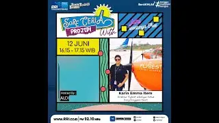 SORE CERIA WITH KARIN EMMA ITEM ( Direktur Flybest & Ketua Event )