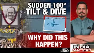 Ajit Pawar Plane Crash Video | Tabletop Runways: Landing On The Edge - Sudden 100° Tilt And Dive