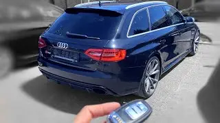 AUDI RS4 V8 DE 450 CHEVAUX TR&Egrave;S &Eacute;NERV&Eacute;E 😡 !!