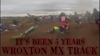 Wroxton mx track/ it&rsquo;s been 5 years 