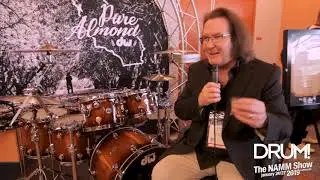 DW's John Good Describes The New Pure Almond Drum Set at NAMM 2019