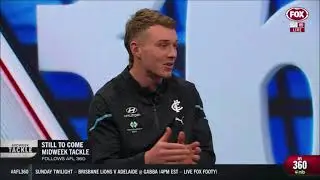 Patrick Cripps & Jeremy Howe discuss the current holding the ball rule - AFL 2024