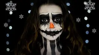 Boneco de Neve Macabro - Tutorial de Maquiagem Artística por Karen Lima