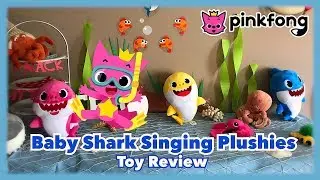 Pinkfong Baby Shark Singing Plush Family Let&rsquo;s Go Play