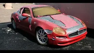 Scale Model Durability Testing:  1:18 Diecast Model Cars Left Outside in Arizona for 9 Years