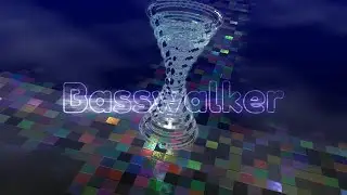 Basswalker - DJ Trackqulizer Dark Electro Techno & Wave Tracks - MilkDrop Visualized AI Track