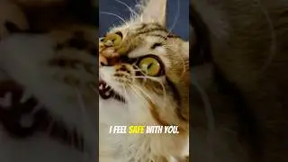 How #Cats Show They Trust You: Subtle Signs of Feline #Love #cat #shorts #shortvideo #pets #catlover