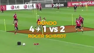 RONDO 4+2vs2 |BAYER LEVERKUSEN |ROGER SCHMIDT