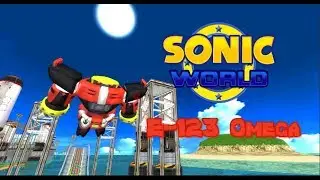 Sonic World R8 Character Gameplay - E-123 Omega