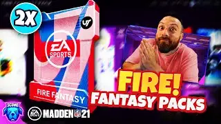 2x FIRE FANTASY PACKS! WEEKEND LEAGUE MONTHLY REWARDS! [MADDEN 21]