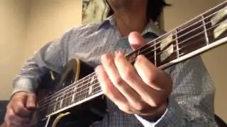 Satin Doll Chord Melody with ii-V licks