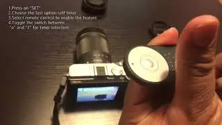 Canon EOS M6   Using IR remote