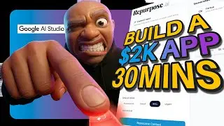Google AI Studio: Build A $2k App In 30 Minutes (No Code)