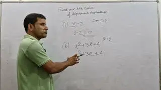  Find the value of Algebraic expression #algebraic_expression #maths #learningmaths #basicalgebra 