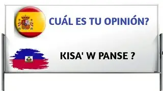 50 FRAZ OU DWE KONNEN POUW PALE ESPAGNOL FASIL .