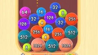2048 Balls 3D - All Levels Gameplay Android, iOS