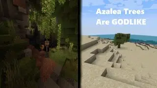 Finding a LUSH CAVE in the Minecraft Snapshot