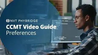 How to use the CCMT Preferences Page