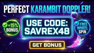 KARAMBIT DOPPLER HAS ARRIVED! USE CODE 