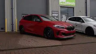 Motech Edition BMW F40 M135i X-Drive before and after.