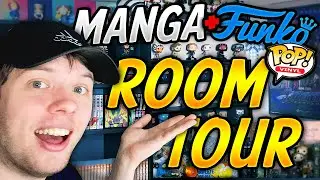 My CRAZY Manga/Nerd Room Tour | Manga, Anime, Funko POPs & More!