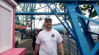 Coney Island: Wonder Wheel / Off Ride POV / July 19, 2014