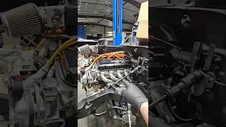 Сегодня в Chevelle 1972 года установили двигатель Roush Yates 496 Bigblock и коробку передач 4L80...