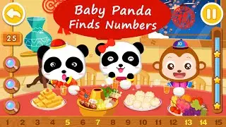 Baby Panda Finds Numbers - Find numbers that are hidden in a pictures | BabyBus Games