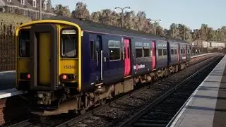 Train sim world 5 - Class 150 FGW departing Penzance