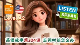 🎧听故事，学英语，简单的 Level A2 英文故事 第204课《忘词时该怎么办》，提升英语听力理解能力！ 英語故事 | 英语故事 | 英文故事