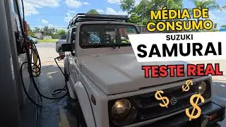 Suzuki Samurai: Média REVELADA em TESTE REAL - Ilhabela a Poá-SP!