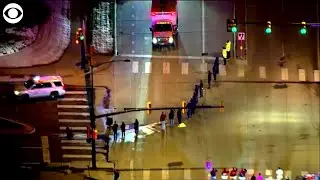 WEB EXTRA: Procession for Boulder CO Officer Killed In Shooting
